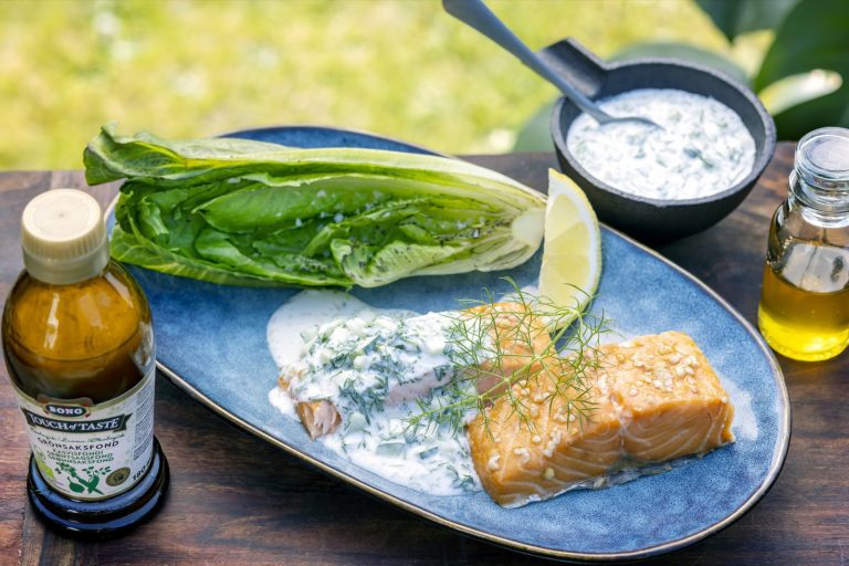 Dressing med dill och gurka