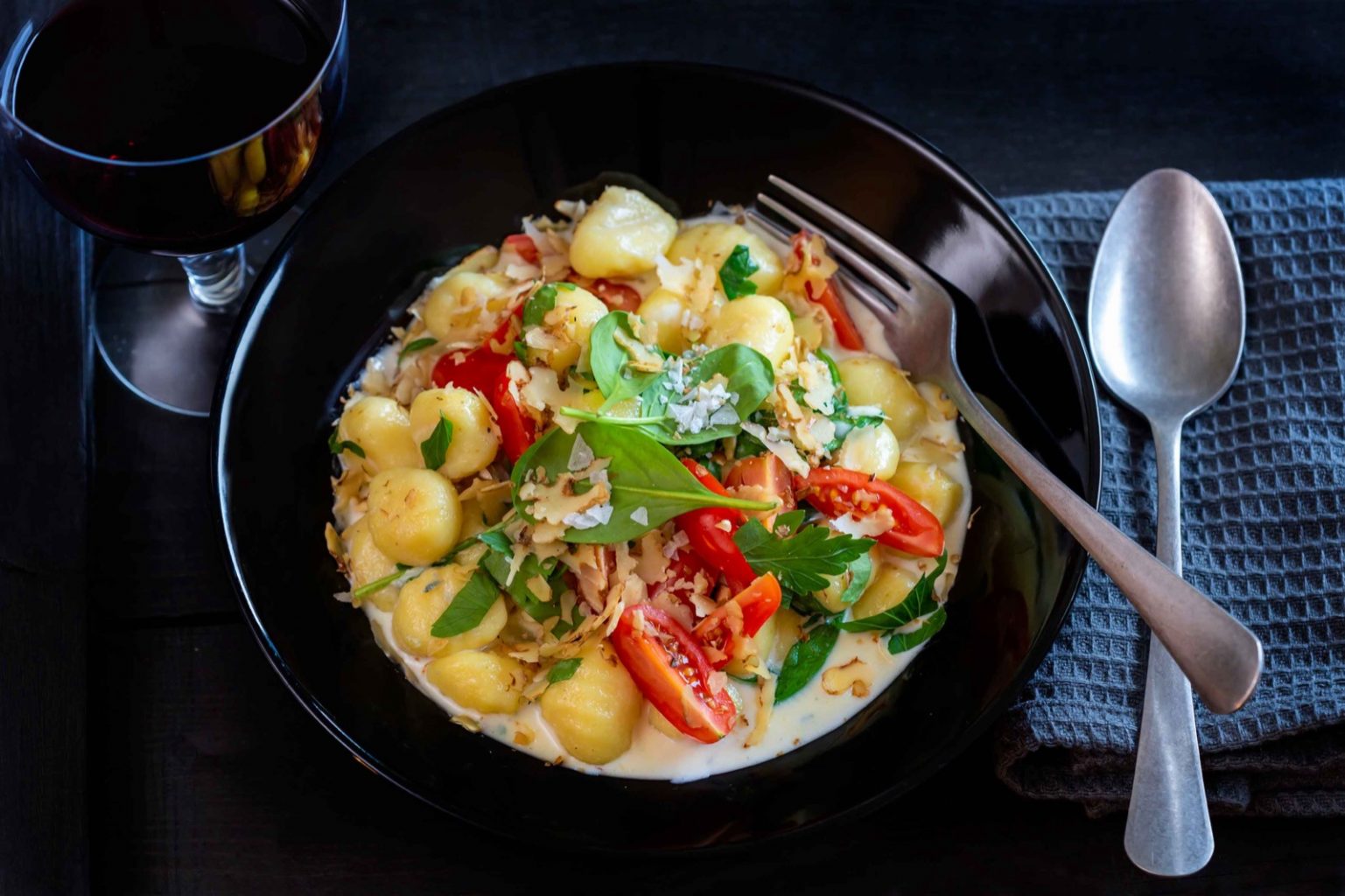 Gnocchi med gorgonzola