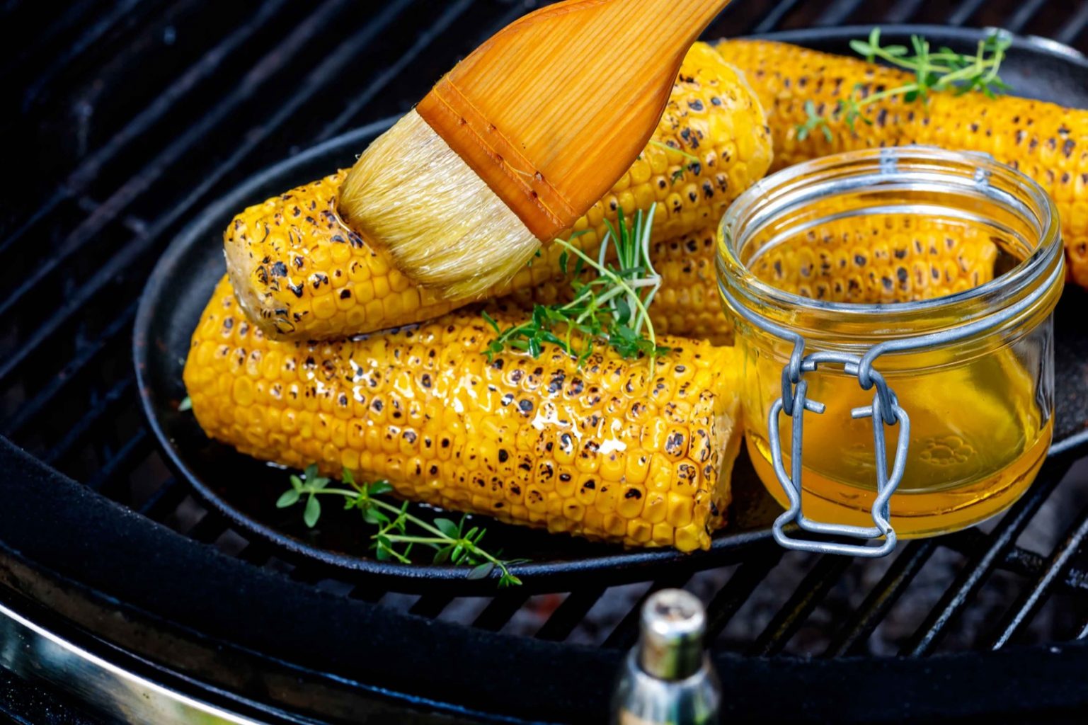 Snabbgrillad majs