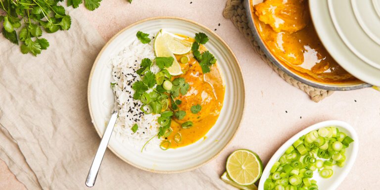 Kycklinggryta med curry och kokos