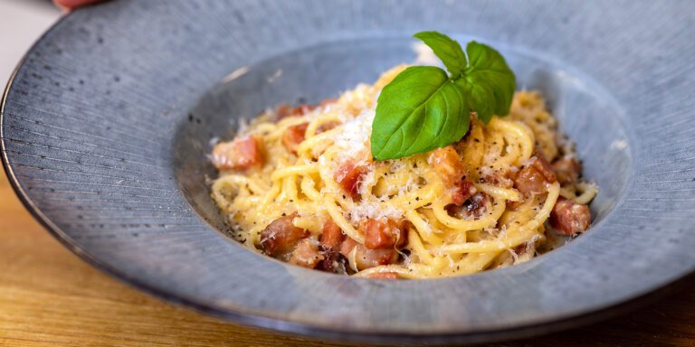 Klassisk Carbonara med pancetta