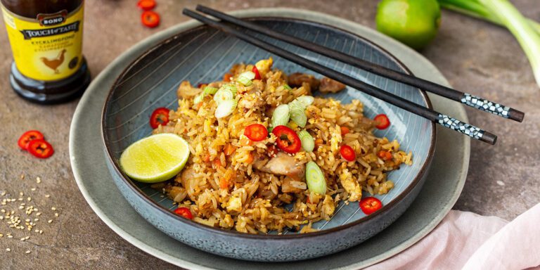 Fried rice med kyckling
